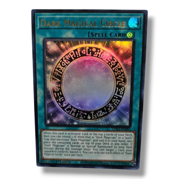 1st Edition Dark Magical Circle Spell Card - Multicolor - Picture 1 of 5